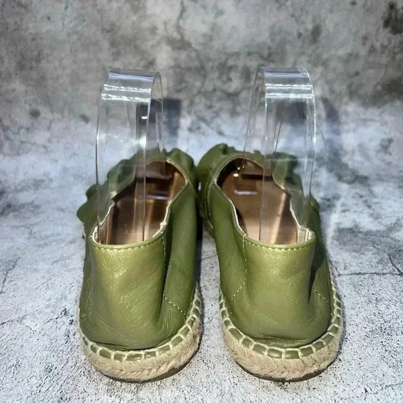 R2-6-3. A/ANTHROPOLOGIE ALEXANDER RUFFLE ESPADRILLE  FLATS SIZE WMNS EU 36 US 6 - Picture 4 of 8